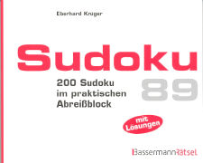 Sudoku Block 89 - 5er VE