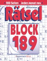 Rätselblock 189 - 5er Einheit
