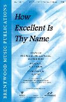 How Excellent Is Thy Name-Split Track Accompaniment CD