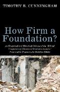 How Firm a Foundation?