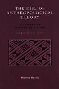 The Rise of Anthropological Theory