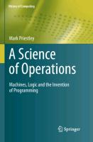 A Science of Operations