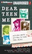 Dear Teen Me: Authors Write Letters to Their Teen Selves