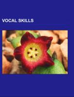 Vocal skills
