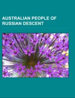Australian people of Russian descent
