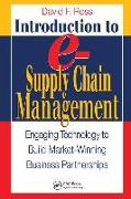 Introduction to e-Supply Chain Management