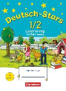 Deutsch-Stars, Allgemeine Ausgabe, 1./2. Schuljahr, Lesetraining für Tierfreunde, Übungsheft, Mit Lösungen