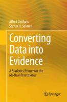 Converting Data into Evidence