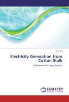 Electricity Generation from Cotton Stalk