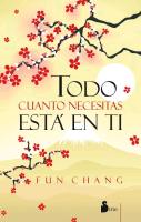 Todo Cuanto Necesitas Esta en Ti = Everything You Need Is Within You