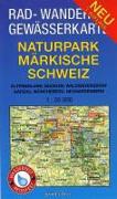 Naturpark Märkische Schweiz 1 : 35 000 Rad-, Wander- und Gewässerkarte