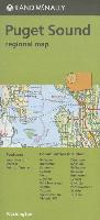 Rand McNally Puget Sound, Washington Regional Map