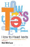 How to Read Texts