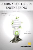 Journal of Green Engineering 3-3