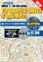 Südafrika DVD Box Topografische Karten 1 : 50 000