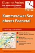 Klemmer Pocket Rad-, Wander- und Paddelkarte Kummerower See - oberes Peenetal