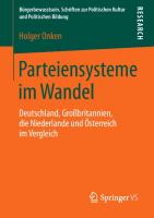 Parteiensysteme im Wandel