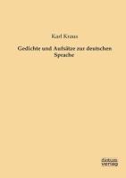 Gedichte und Aufsätze zur deutschen Sprache