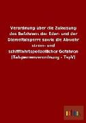 Verordnung über die Zulassung des Befahrens der Eder- und der Diemeltalsperre sowie die Abwehr strom- und schifffahrtspolizeilicher Gefahren (Talsperrenverordnung - TspV)