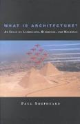 What Is Architecture?