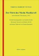 Der Fürst des Nicola Machiavell