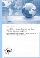 Les TIC et la performance des PME manufacturières