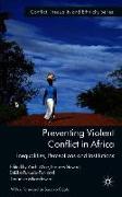 Preventing Violent Conflict in Africa