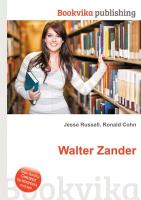 Walter Zander