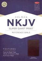 Super Giant Print Reference Bible-NKJV