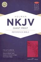 Giant Print Reference Bible-NKJV