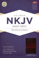 Giant Print Reference Bible-NKJV