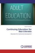 Continuing Education for Neo-Literates