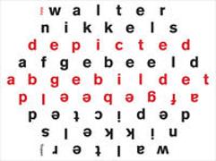Walter Nikkels: Depicted / Afgebeeld / Abgebildet