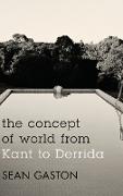 The Concept of World from Kant to Derrida