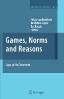 Games, Norms and Reasons