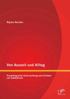 Von Auszeit und Alltag: Psychologische Untersuchung zum Erleben von Sabbaticals