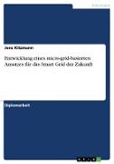 Entwicklung eines micro-grid-basierten Ansatzes für das Smart Grid der Zukunft