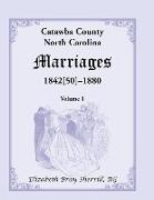Catawba County, North Carolina Marriages, 1842[50] -1880