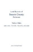 Land Records of Sussex County, Delaware