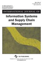 International Journal of Information Systems and Supply Chain Management (Vol. 4, No. 3)