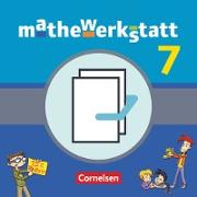 Mathewerkstatt, Mittlerer Schulabschluss - Allgemeine Ausgabe, 7. Schuljahr, Schülerbuch mit Materialblock, 40248-9 und 40246-5 im Paket