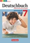 Deutschbuch, Sprach- und Lesebuch, Differenzierende Ausgabe Hessen 2011, 7. Schuljahr, Arbeitsheft mit Lösungen