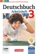 Deutschbuch Gymnasium, Baden-Württemberg - Ausgabe 2012, Band 3: 7. Schuljahr, Arbeitsheft mit Lösungen und Übungs-CD-ROM