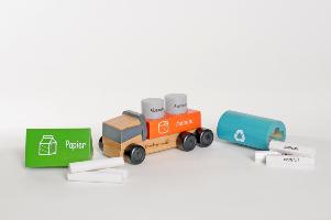 Recycling Fahrzeug Set