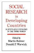 Social Research In Developing Countries