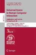 Universal Access in Human-Computer Interaction: Applications and Services for Quality of Life