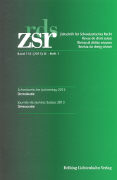 Schweizerischer Juristentag / Journée des Juristes Suisses 2013. Band 132 (2013) 2. Heft 1