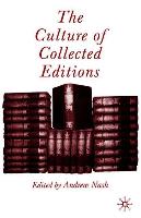 The Culture of Collected Editions