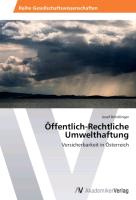 Öffentlich-Rechtliche Umwelthaftung