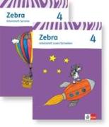 Zebra. Paket (Arbeitsheft Sprache und Arbeitsheft Lesen und Schreiben) 4. Schuljahr. Neubearbeitung